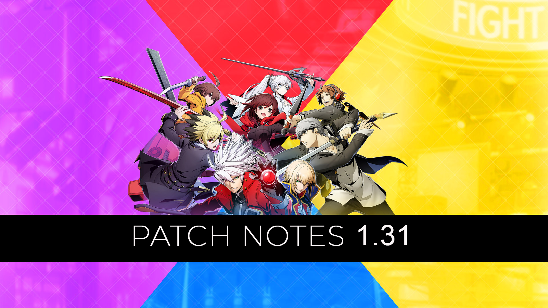 BlazBlue: Cross Tag Battle Patch 1.31 Details