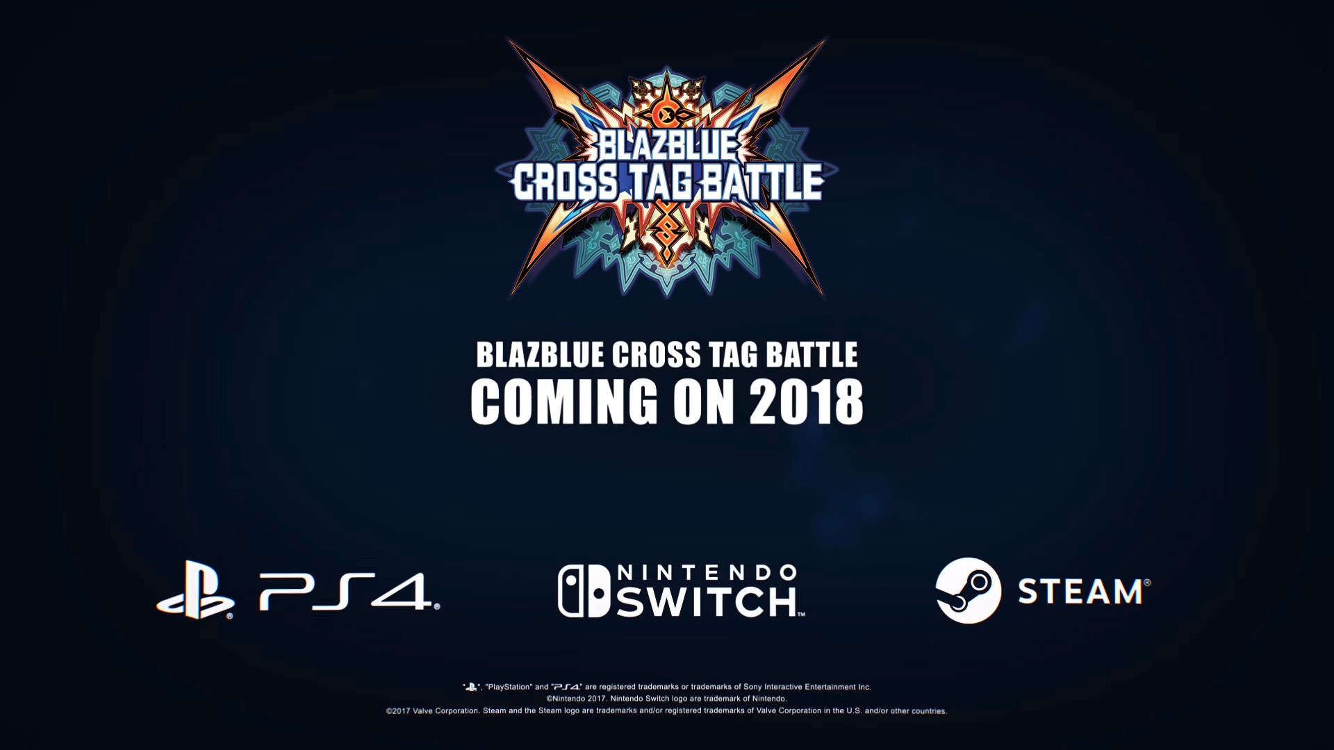 BLAZBLUE CROSS TAG BATTLE To Be Released for PlayStation 4, Nintendo Switch, and Steam!