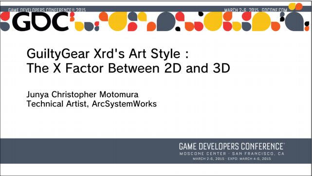 “Guilty Gear Xrd’s Art Style : The X Factor Between 2D and 3D” talk from GDC 2015 is now available online