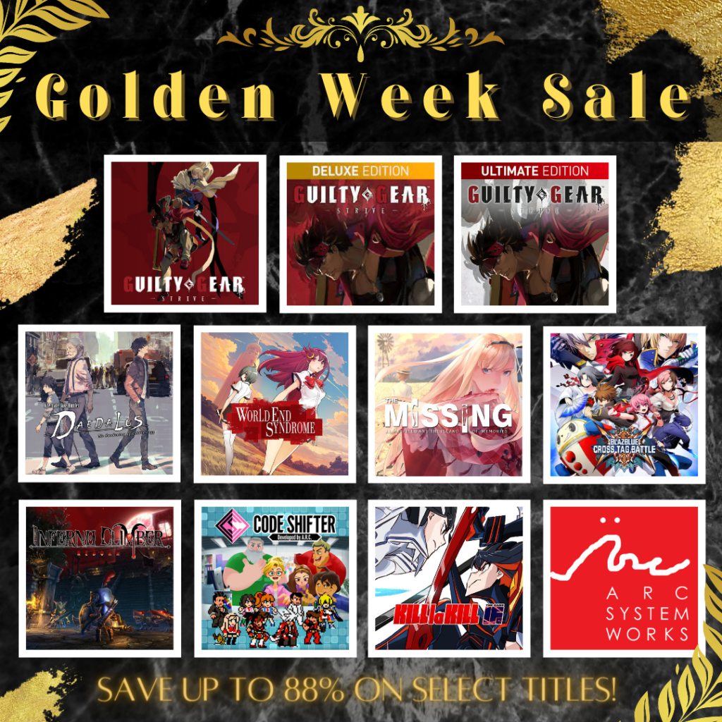 PlayStation Golden Week Sale Arc System Works