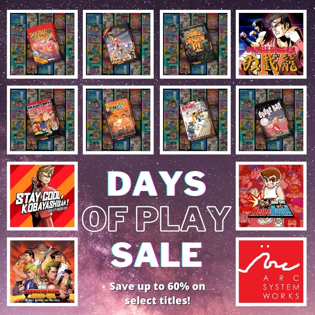 Days of Play Sale!