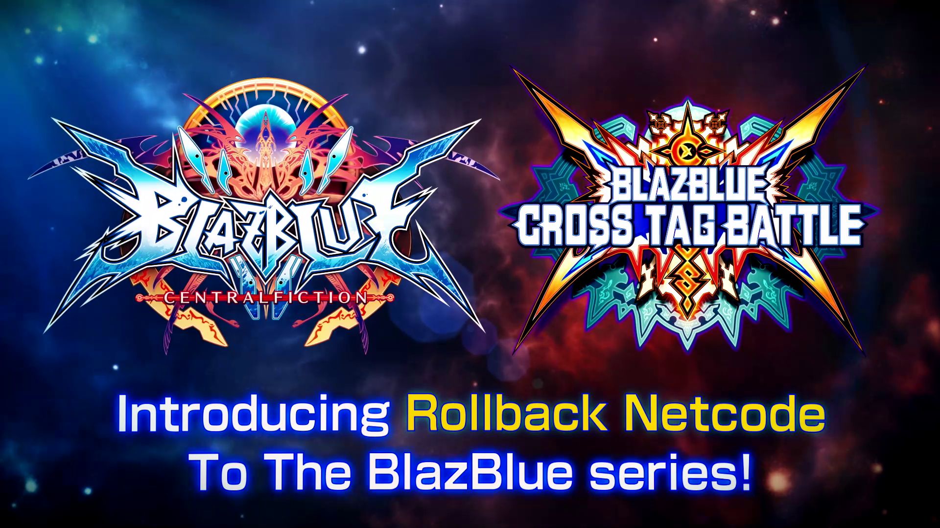 BlazBlue Rollback Netcode has been announced!