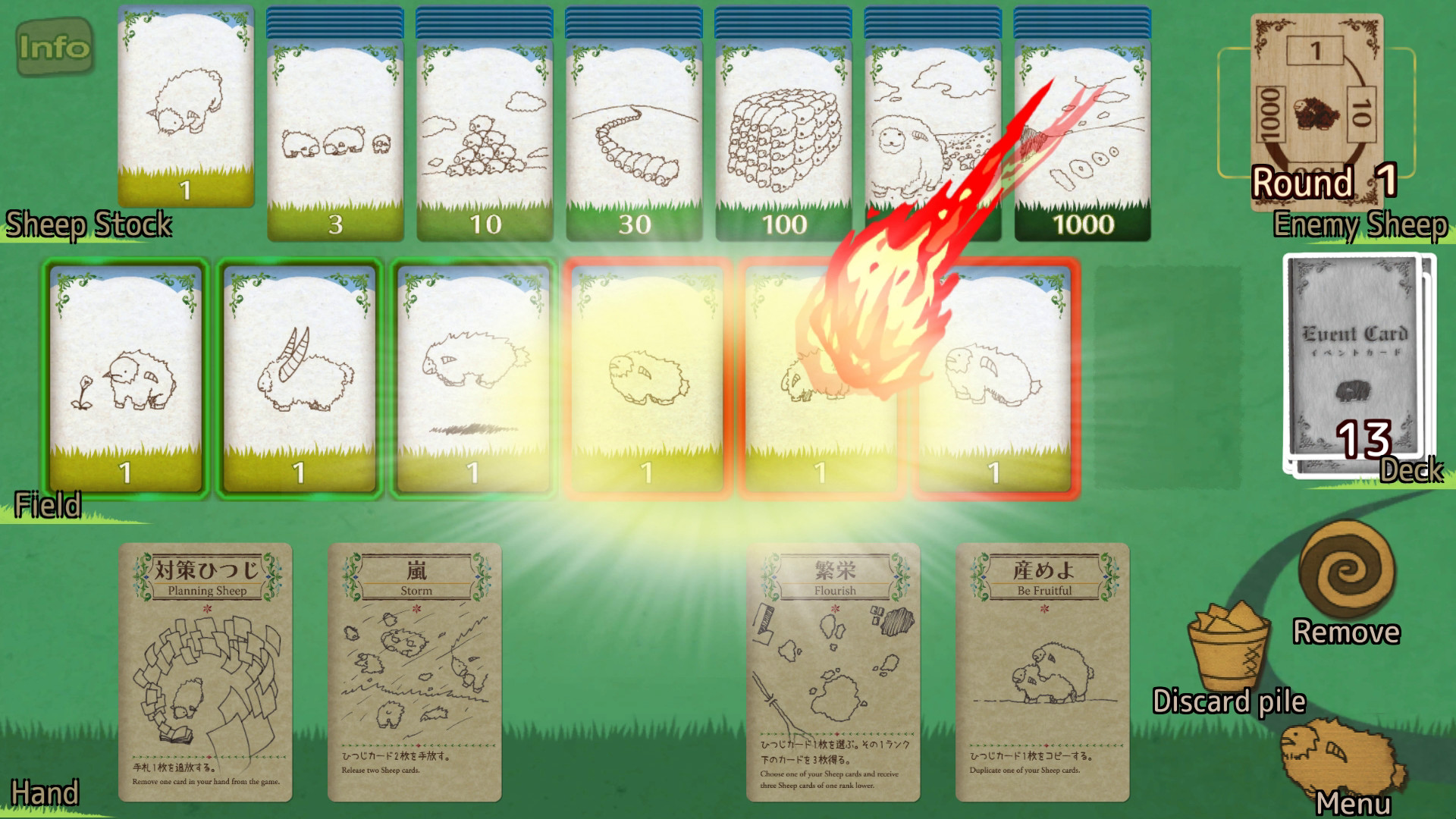 Arc System Works’ Sheep Based Solitaire Card Game Shephy Available on Steam