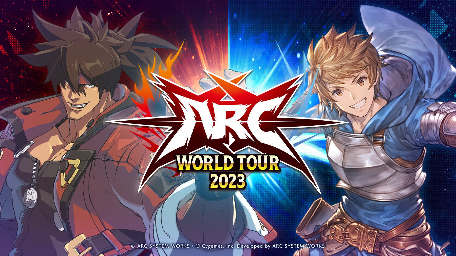 GranBlue Fantasy Versus Rising and Undernight In-Birth II [Sys:Celes] added to Arc World Tour 2023