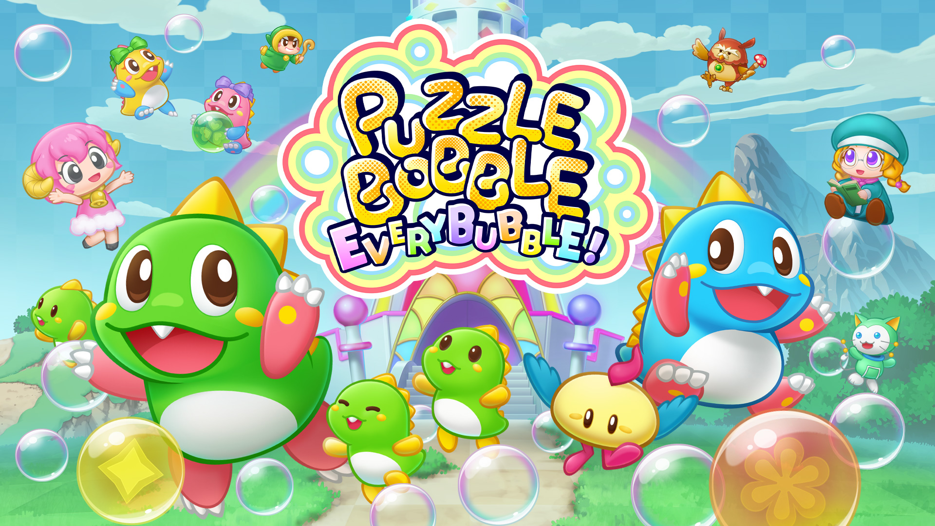 PUZZLE BOBBLE EVERYBUBBLE! AVAILABLE TODAY FOR STEAM!